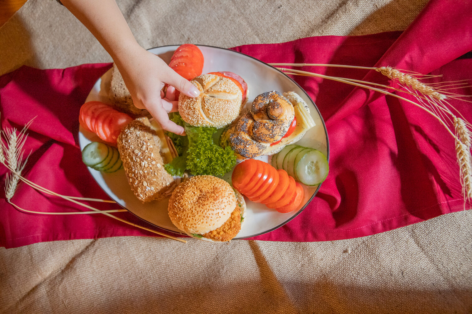 Snacks aus regionalen Zutaten